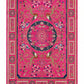 Hand Knotted Carpet Hot Pink