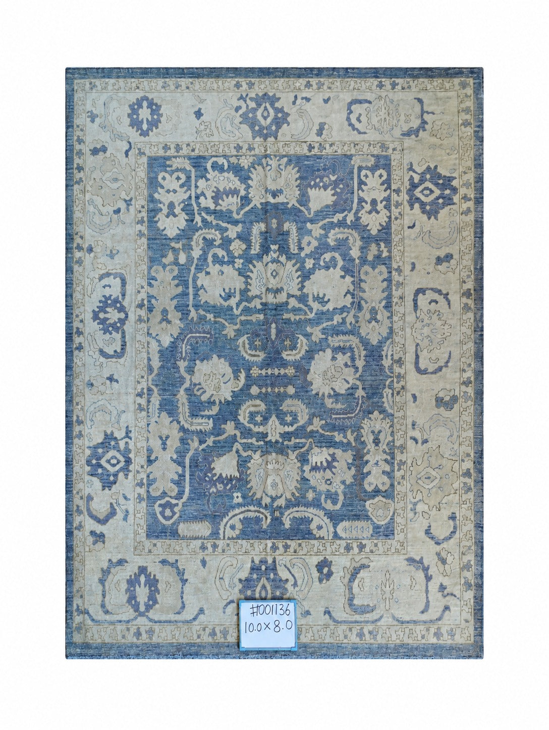 Hand Knotted Carpet Grey