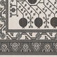 Tabriz Wool and Silk Red/Beige Fine Hand Knotted