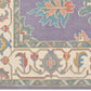Purple/Lailac, Hand Spun Wool, Hand Knotted Loose Laid Carpet 10 x 8 FT