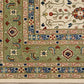 Hand Knotted Carpet Beige/Green