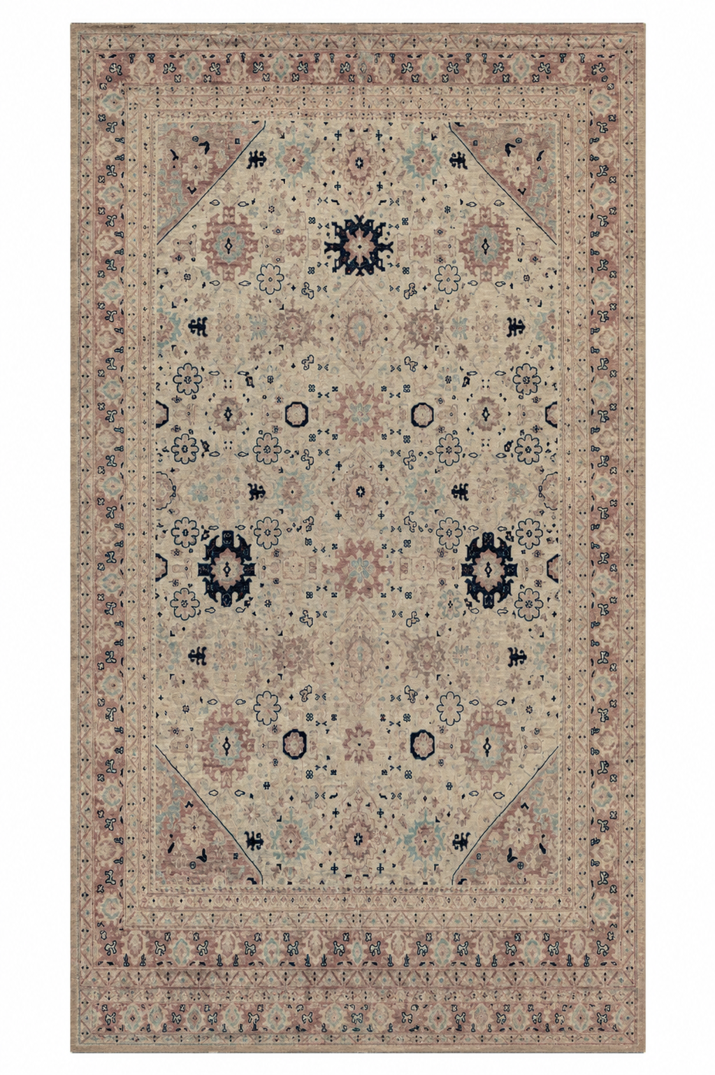 Hand Knotted Carpet, Over Dyed