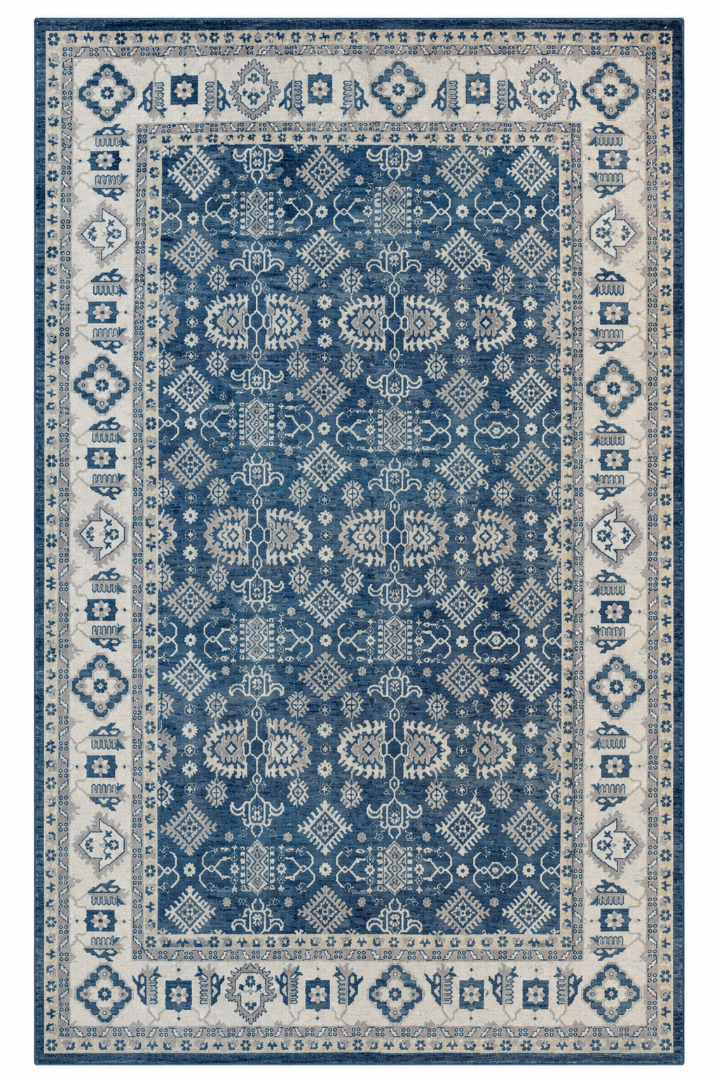Hand Knotted Carpet Grey