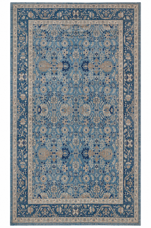 Hand Knotted Carpet Light Green Beige