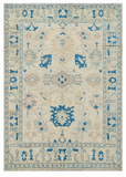 Hand Spun Wool Hand Knotted Loose Laid Carpet Over Dyed