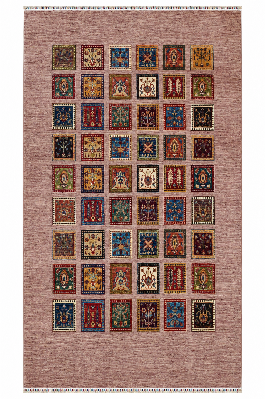 Hand Knotted Carpet, Pink