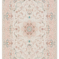 Tabriz Royal Wool and Silk on Silk Base Gold/Beige Fine Hand Knotted 10 X 7 FT