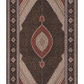 Mahi Tabriz Wool and Silk Black/Beige 13 X 10 FT