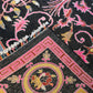 Chinese Design Handspun Wool Hand Knotted Black 12 X 9 FT