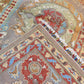 Abstract Handspun Wool Hand Knotted Beige 10 X 8 FT