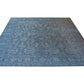 Grey Hand Knotted Woolen Carpet
