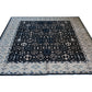 Black/Beige Hand Knotted Woolen Carpet