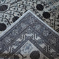 Tabriz Wool and Silk Red/Beige Fine Hand Knotted