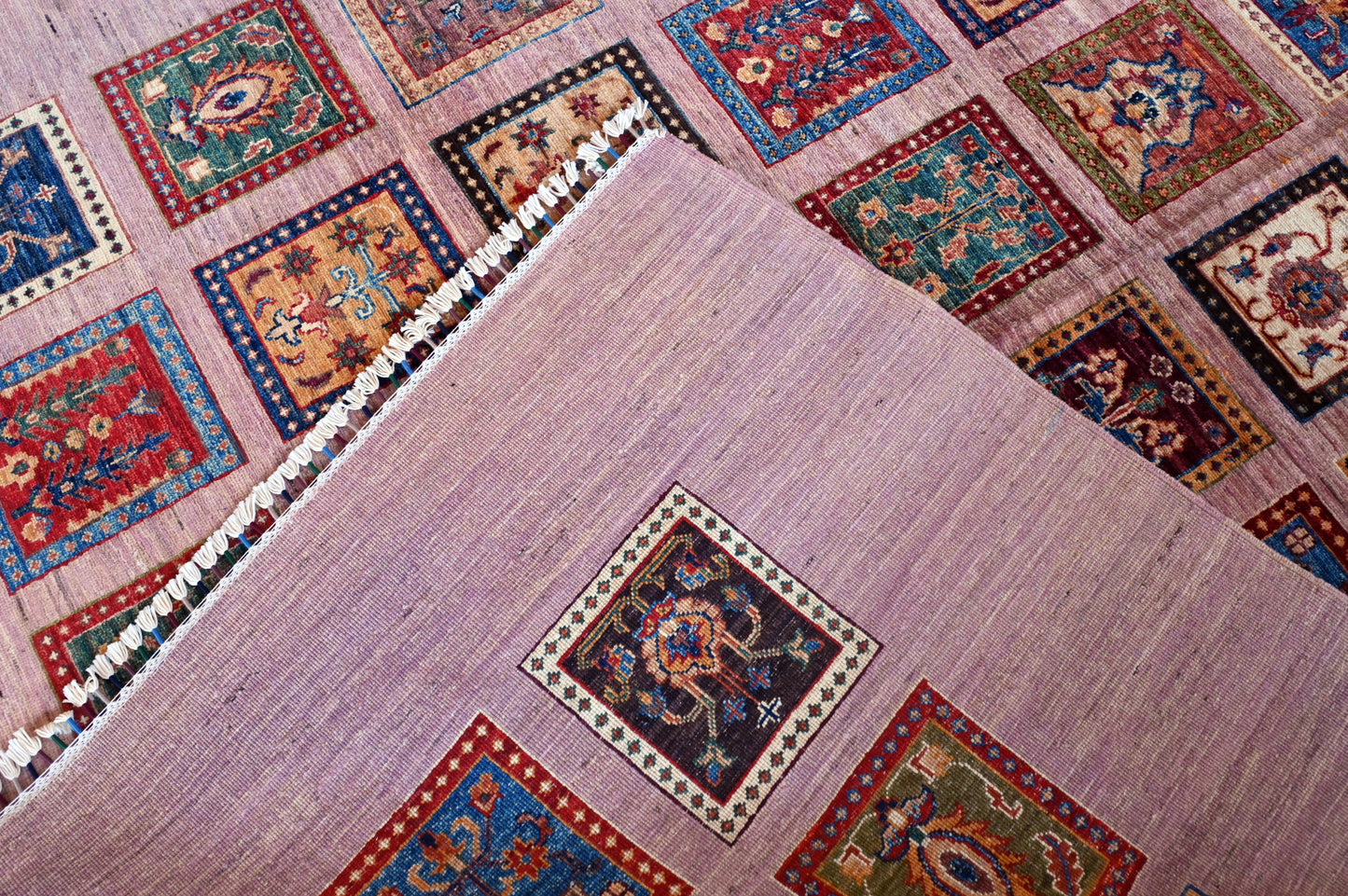Hand Knotted Carpet, Pink