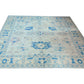Hand Spun Wool Hand Knotted Loose Laid Carpet Over Dyed