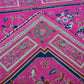 Hand Knotted Carpet Hot Pink