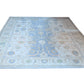 Hand Knotted Carpet White/Purple