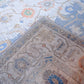 Hand Knotted Carpet White/Purple