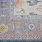 Hand Knotted Carpet Grey/White