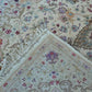 Tabriz Royal Wool and Silk on Silk Base Gold Beige Fine Hand Knotted