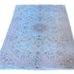 Tabriz Royal Wool and Silk on Silk Base Gold/Beige Fine Hand Knotted 10 X 7 FT