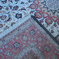 Ispahan Wool and Silk Cream/Pink Fine Hand Knotted