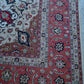 Ispahan Wool and Silk Cream/Pink Fine Hand Knotted
