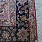 Tabriz Wool and Silk Pink/Blue Fine Hand Knotted 11 X 8 FT