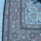 Tabriz Wool and Silk Black /Beige Fine Hand Knotted 11 by 8 FT