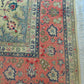 Tabriz Wool and Silk Yellow/Peach Fine Hand Knotted