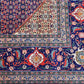 Mahi Tabriz Wool and Silk Orange/Purple 13 X 10 FT