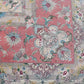 Tabriz Royal Wool and Silk on Silk Base Fine Hand Knotted Cream/Pink 13 X 10 FT