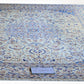 Nein Baby Lambs Wool Silk Fine Hand Knotted Cream/Blue 13 X 10 FT
