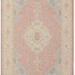 Tabriz Royal Wool and Silk On Silk Base Fine Hand Knotted Pink 13 X 10 FT