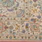 Tabriz Royal Wool and Silk On Silk Base Fine Hand Knotted Pink 13 X 10 FT