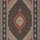 Mahi Tabriz Wool and Silk Black/Beige 13 X 10 FT