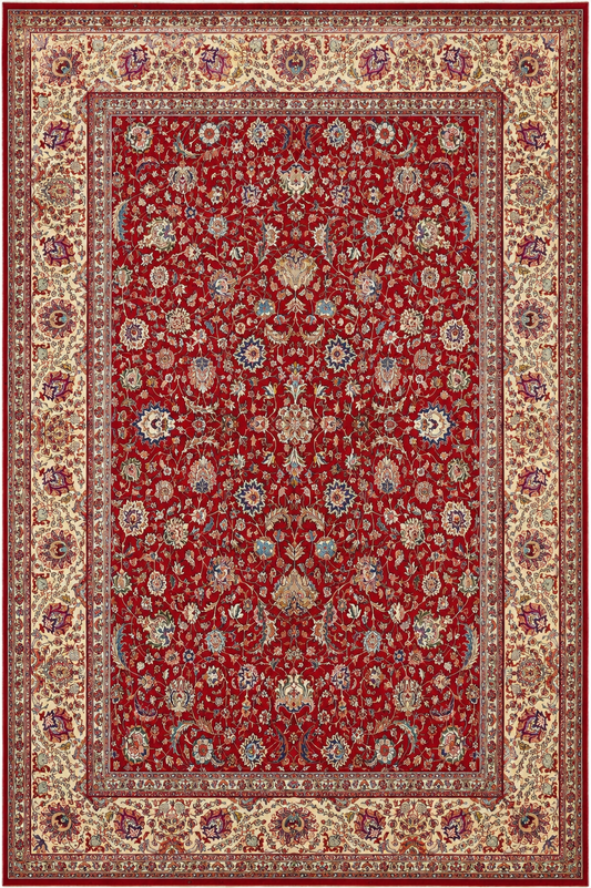 Mashad Wool Hand Knotted Red 13 X 10 FT